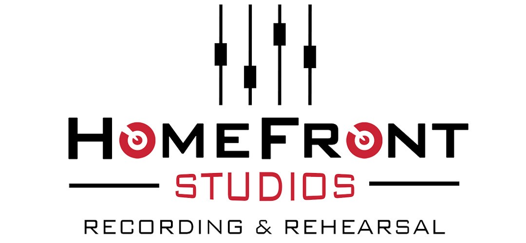 Official HomeFront Studios recording and rehearsal logo